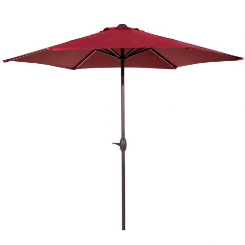 Abba Patio 9 ft Market Outdoor Aluminum Table Patio Umbrella