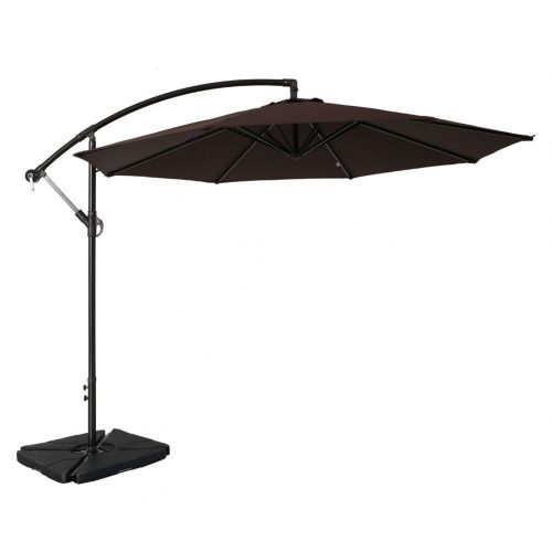 Sumbel Outdoor Living 10 Ft Aluminum Offset Patio Umbrella