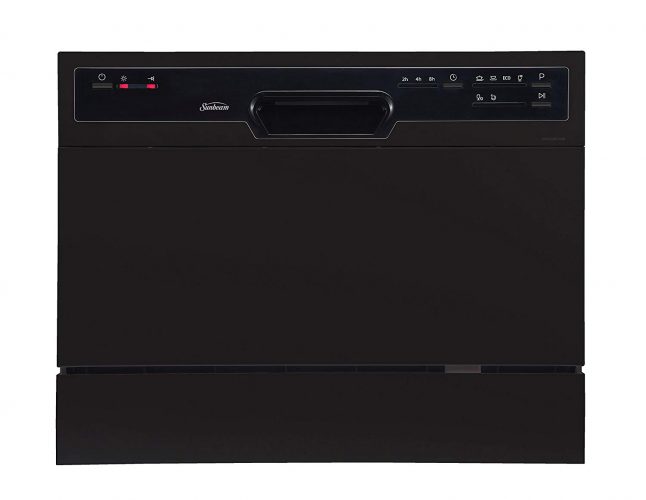 Sunbeam DWSB3607BB Portable Countertop Dishwasher