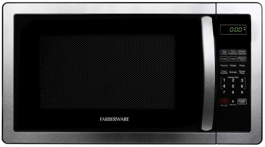 Farberware FMWO11AHTBKB Stainless Steel Microwave Oven