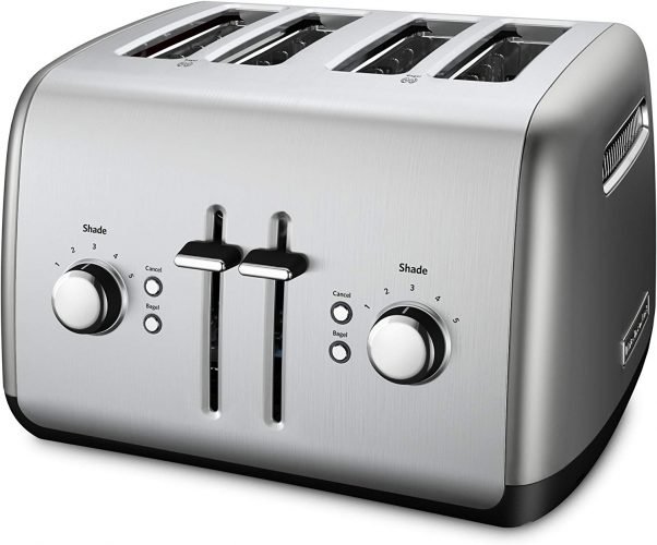 KitchenAid Kmt4115cu 4-Slice Toaster with Manual High-Lift Lever