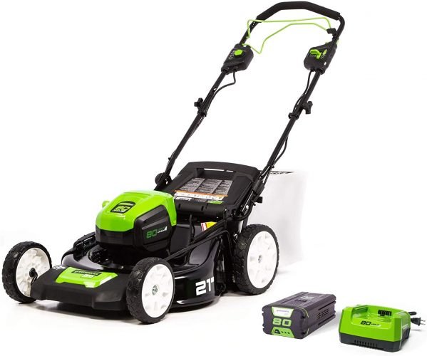 Greenworks Pro 80V 21-Inch Brushless Self-Propelled Lawn Mower