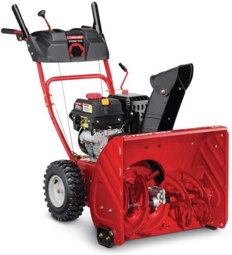 Troy-Bilt Two-Stage 208cc Electric Start Self Propelled Gas Snow Blower