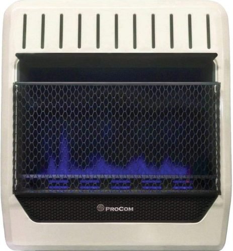 PROCOM HEATING MGT20BF 20,000 BTU Fuel Blue Flame Wall Heater