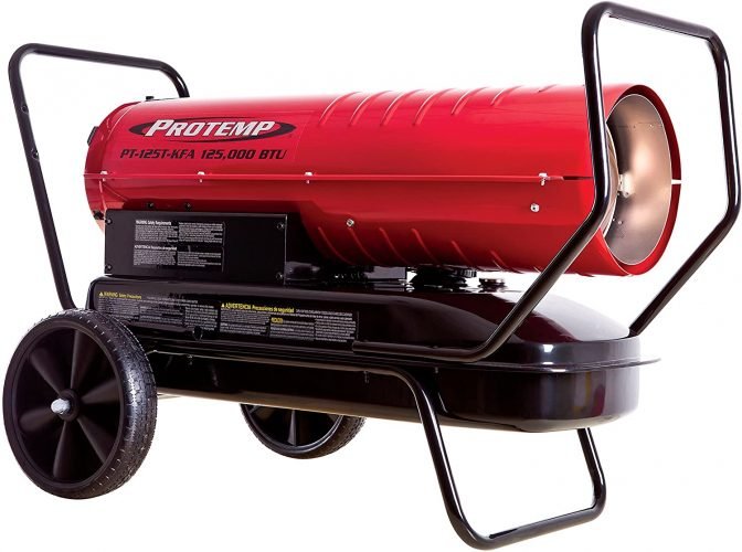 Pro-Temp PT-125T-KFA Kerosene Forced Air Heater