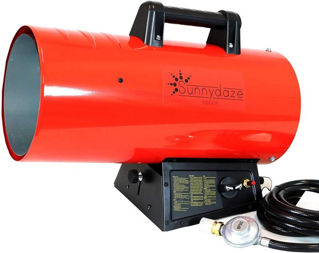 Sunnydaze 85,000 BTU Forced Air Propane Heater