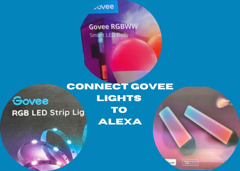 how to connect govee lights to alexa