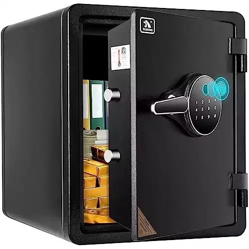 Tigerking Safe Box, Biometric Safe for Home